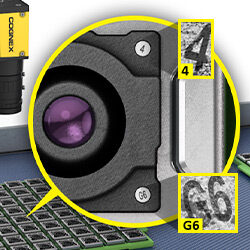 OCR of lens holder part association codes